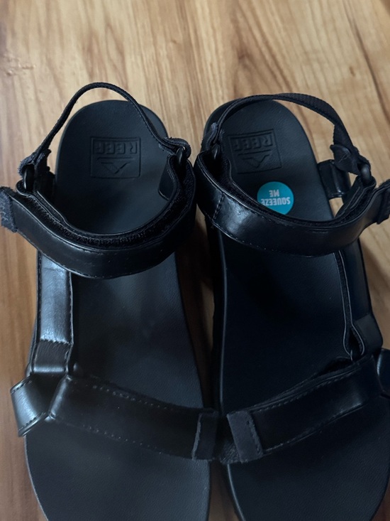 Reef Cushion Rem Hi black sandals Size 7.5 - Picture 7 of 14